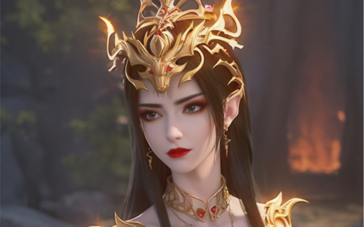 斗破苍穹陨落心炎美杜莎女王未删减片段